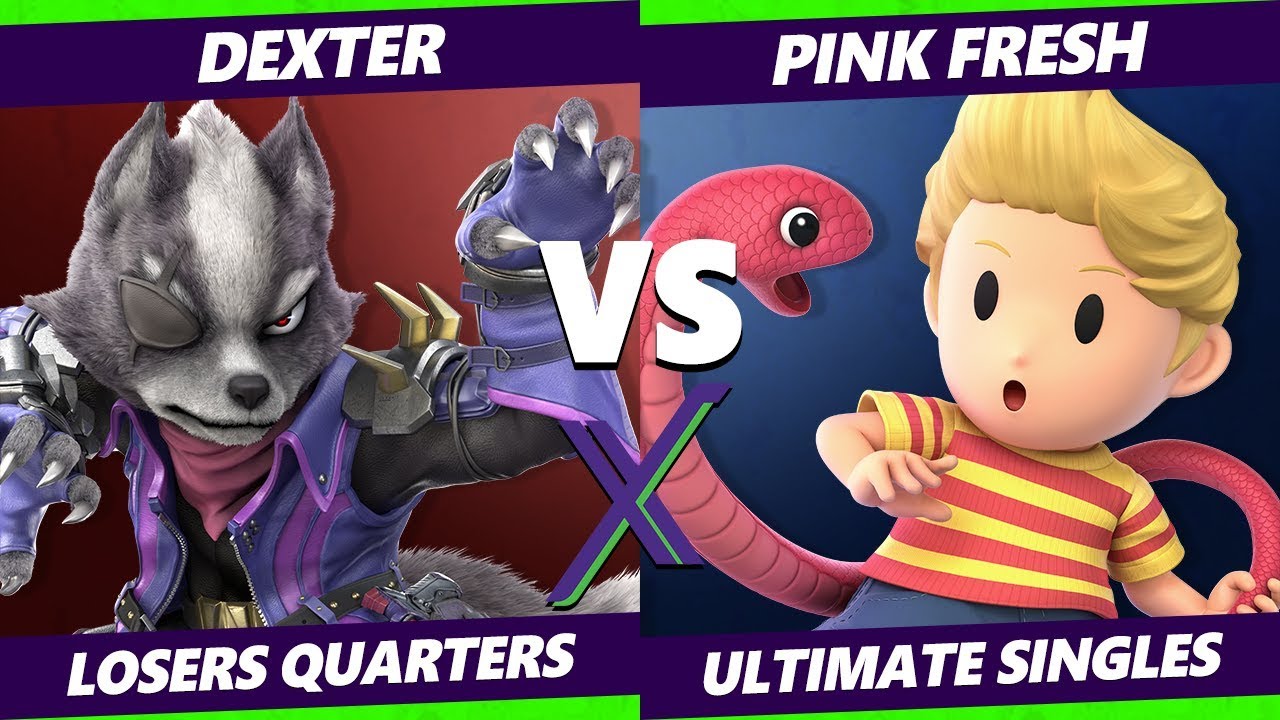 Smash Ultimate Tournament - Dexter (Wolf) Vs. Pink Fresh (Lucas) S@X 285 SSBU Losers Quarters