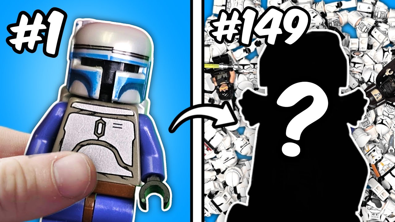UNBOXING over 150 LEGO Star Wars Minifigures....