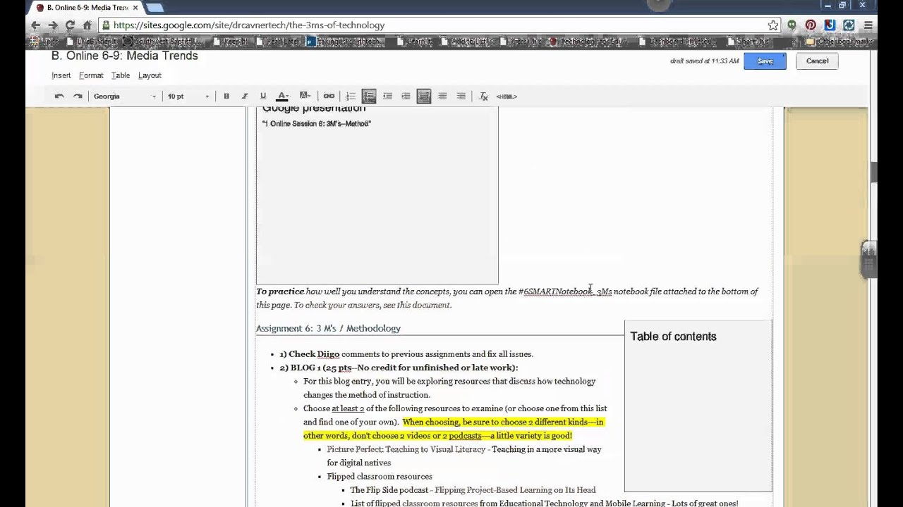 How to create and publish your first blog post