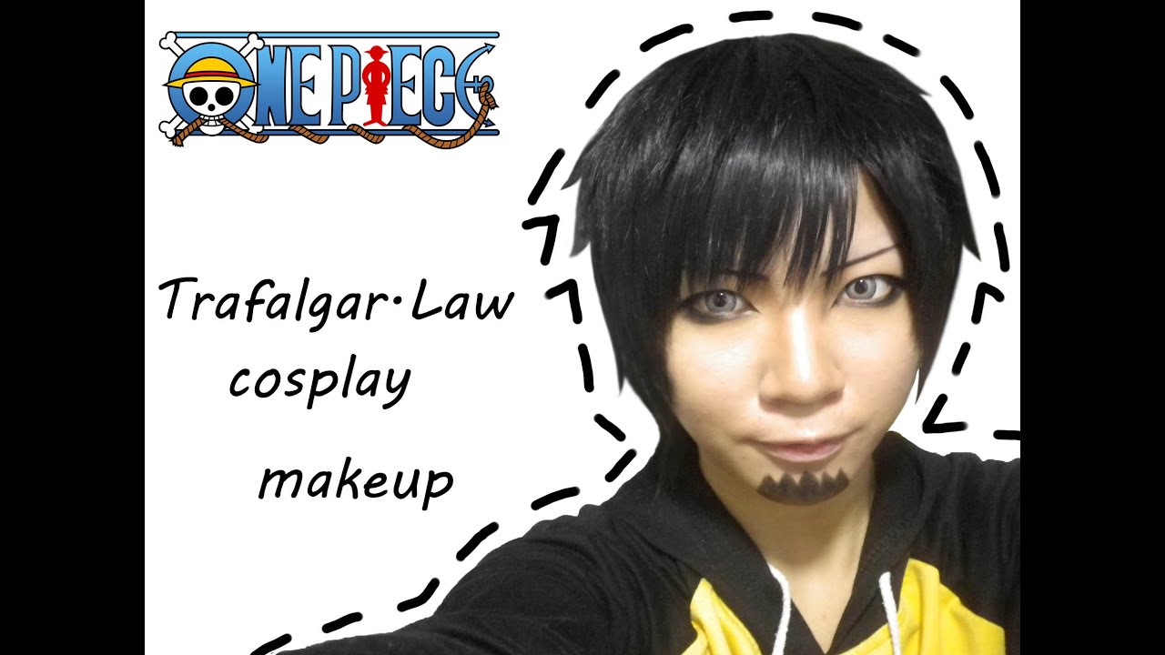 Cosplay makeup:Law(One Piece)