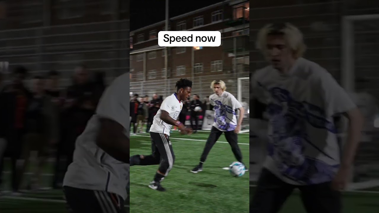 Has @IShowSpeed got better at football? #speed #ishowspeed #football #soccer