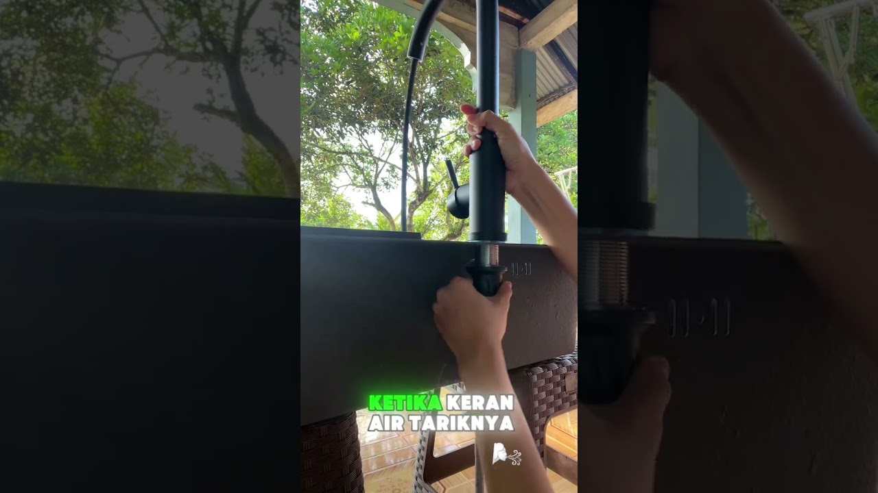 Cara memasang kran air model tarik. Beli kran aitari di link deskripsi