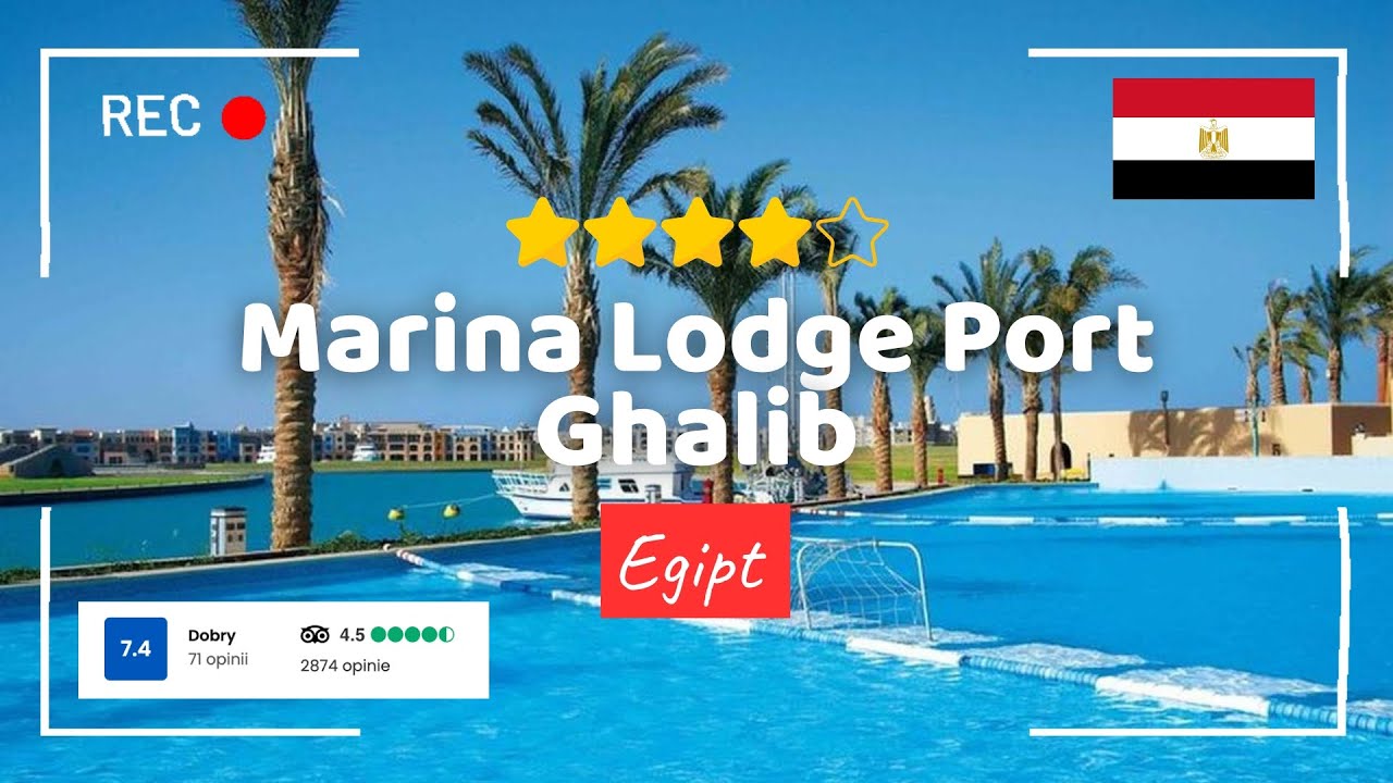 🇪🇬 Hotel Marina Lodge Port Ghalib 4* Marsa Alam 😍🐫 Hotel Tour - Egipt #wakacje #portghalib