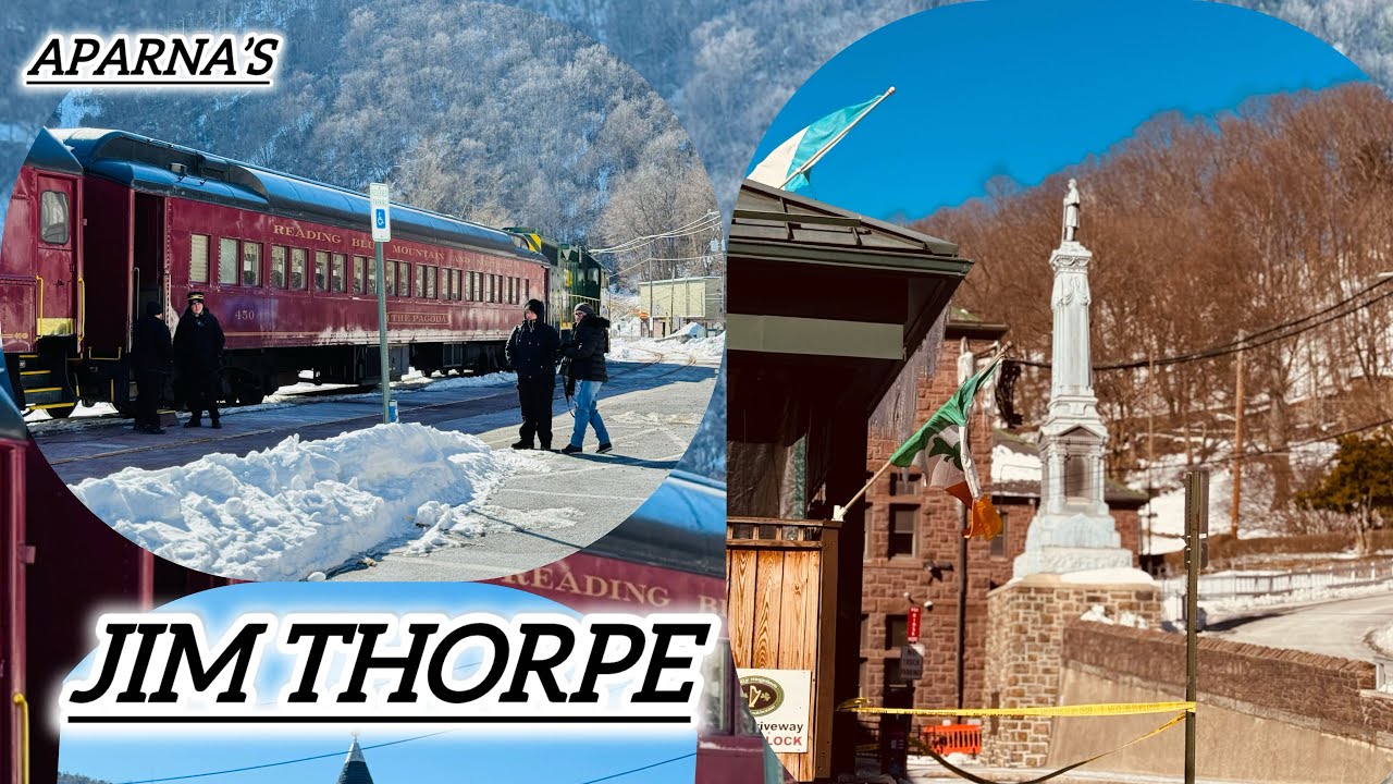Jim Thorpe|| Perfect winter getaway|| Local boutiques|| Lehigh Gorge Railway|| Authentic cuisines