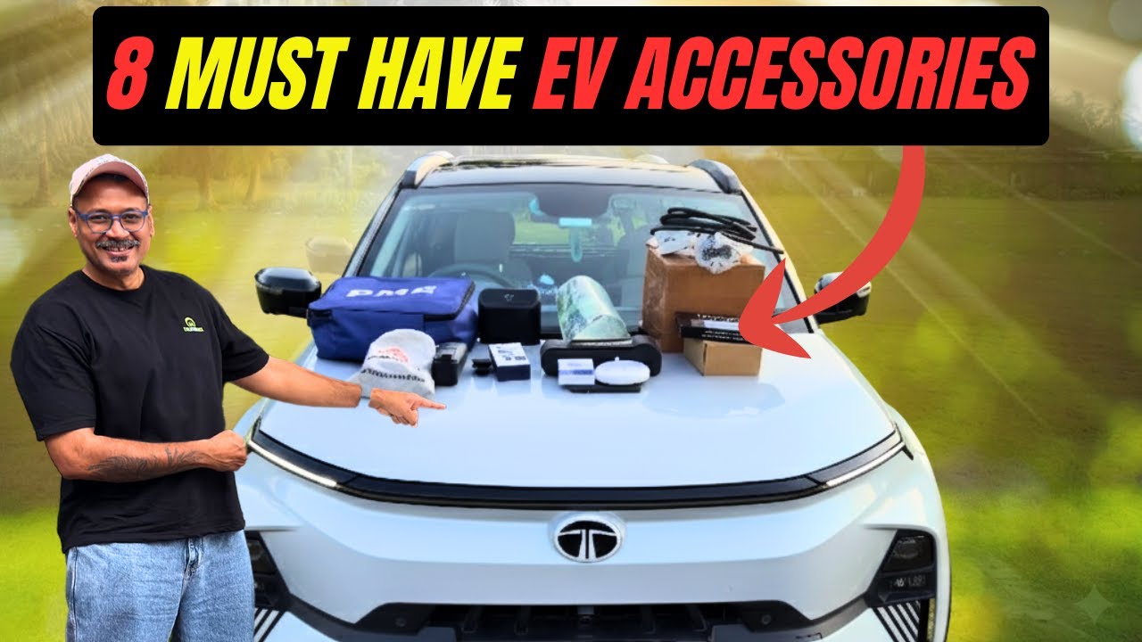 Top 8 Must-Have Accessories for Nexon EV Owners. Part 1.