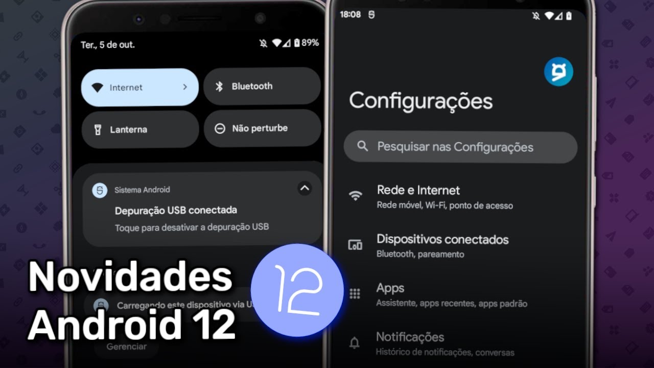 Novidades do Android 12