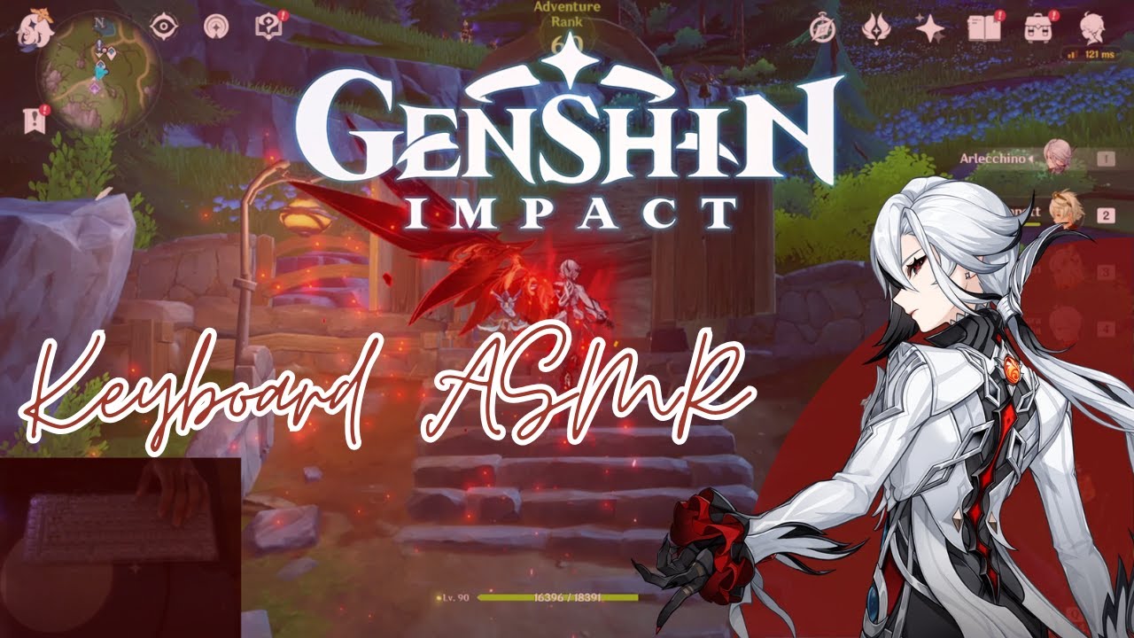 ✨Very Clicky ✨ || ARLECCHINO!! w/ Handcam! 😱 || Genshin Impact || Keyboard ASMR
