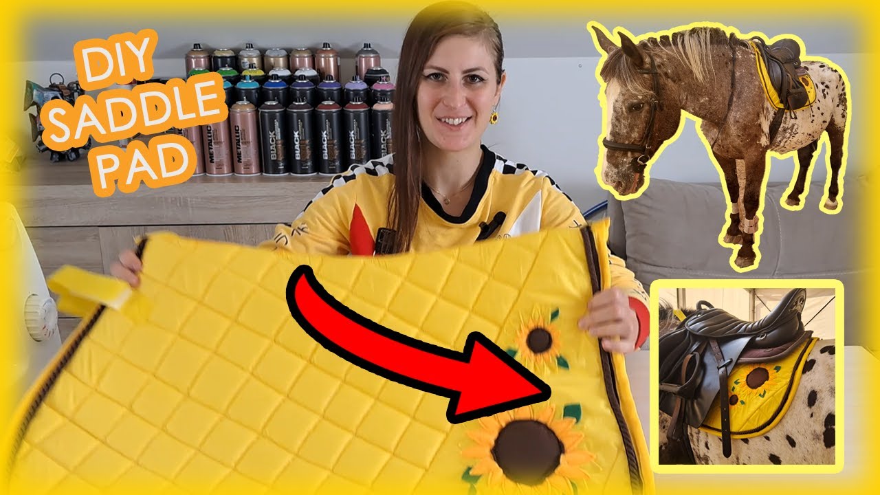 🌻 DIY - SADDLE PAD/CZAPRAK - Jak uszyłam swój wymarzony czaprak 🌻