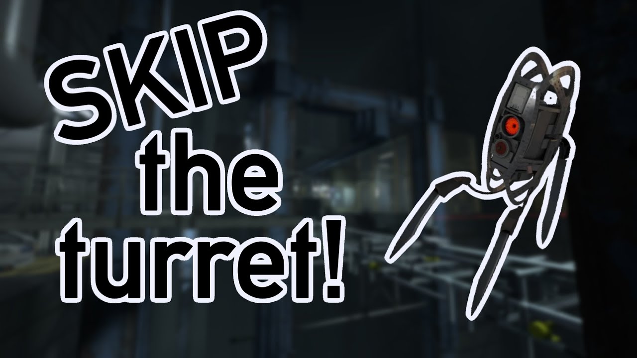 How Speedrunners Skip The Turret Assembly Line