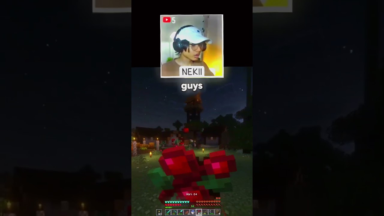 diamond spear vs zombie iron sword 💀 #minecraftindonesia