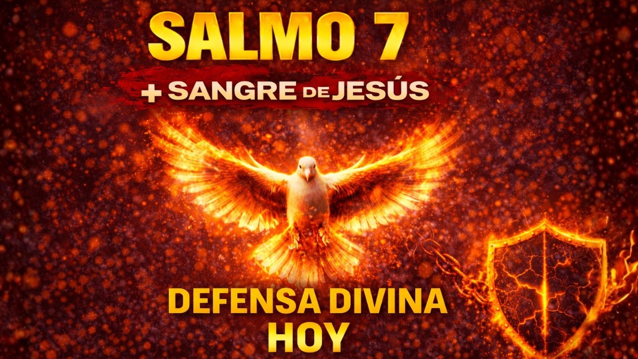 🛡️ SALMO 7 + SANGRE DE JESÚS — ORACIÓN PODEROSA DE GUERRA ESPIRITUAL CONTRA TODO ATAQUE (HOY)