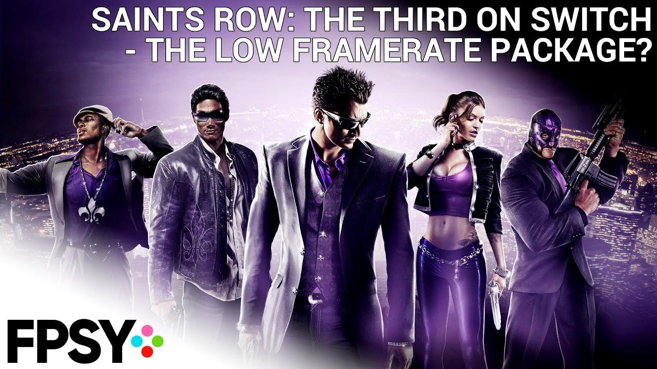 Saints Row: The Third Nintendo Switch Framerate Analysis - Lowest Framerate on Switch?