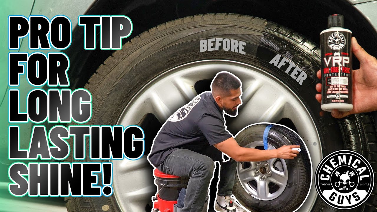 Follow These Steps To Make Your Tires Shine For As Long As Possible!