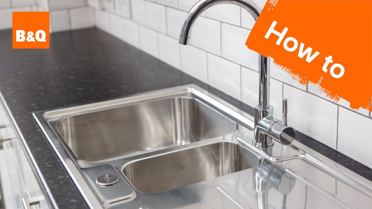 How to replace a kitchen sink part 3: fitting your new sink