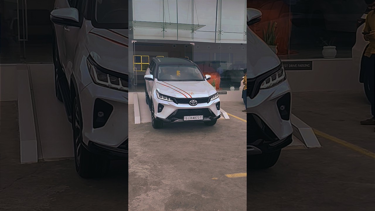 New Fortuner Legender 4X2 AT Dual Tone #toyota #automobile#legenderfortuner #fortuner#suv YogeshAhir
