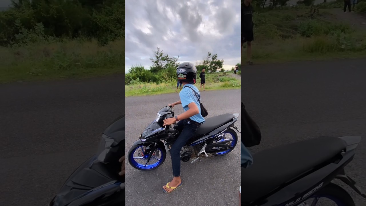 MX KING SETIING DI LANDASAN PACU!!?#mxsoloraya #mxkingsolostyle #mxking150 #storywa #shorts #short