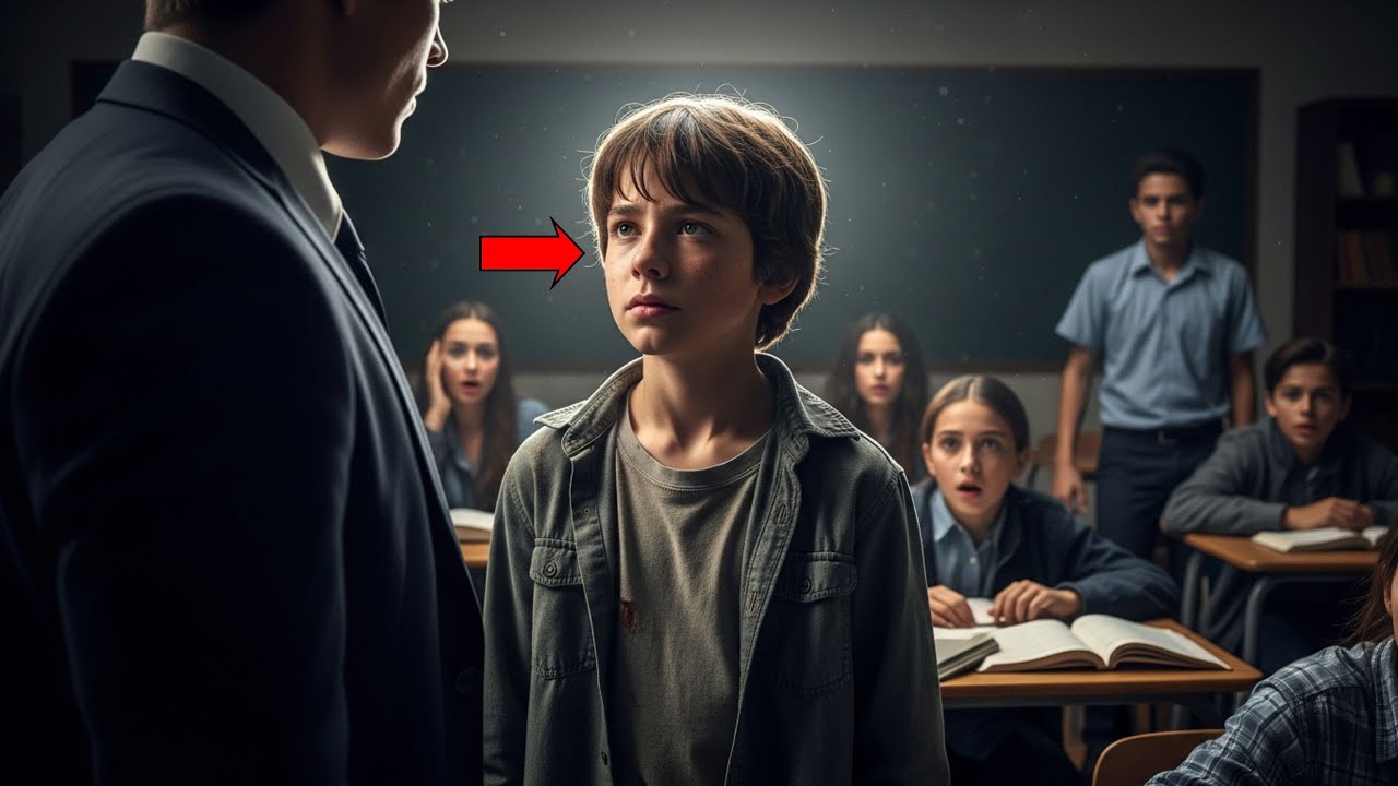 A Poor Kid Defended a Classmate… but No One Expected What Happened Seconds Later