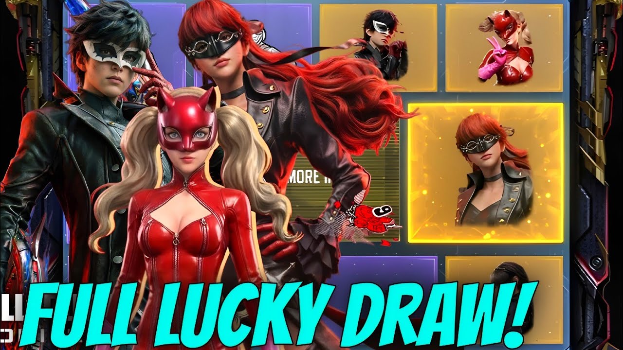 *NEW* Persona-5 All New Legendary Character Lucky Draws | CODM x Persona-5 Royal Collab | CODM Leaks