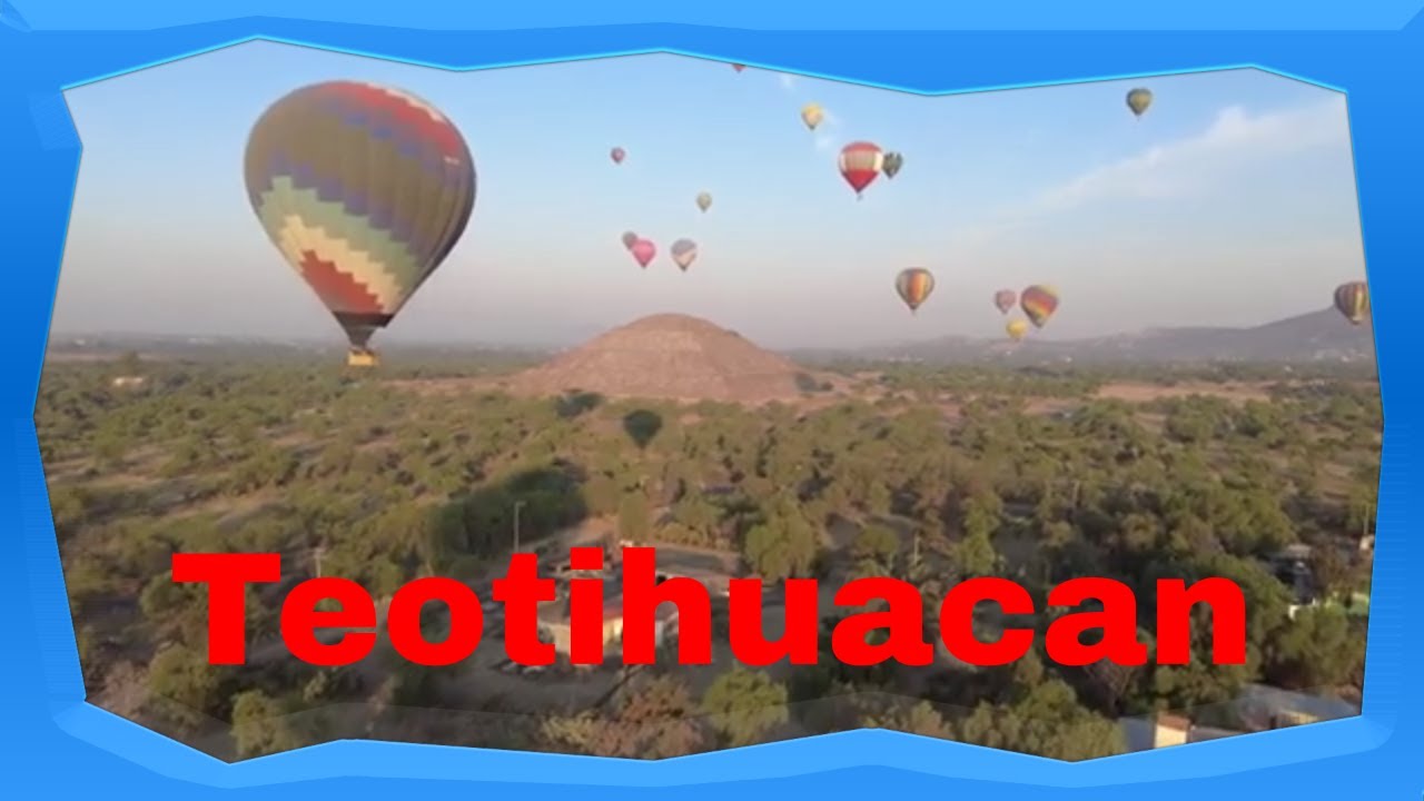 Sunrise Private Balloon Ride Over Teotihuacan - Full Flight, 4K