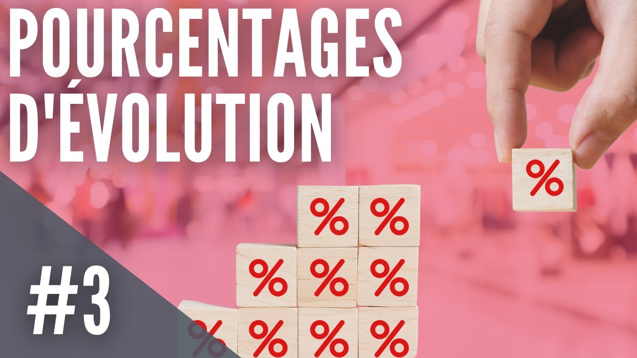 📈 Évolutions successives et réciproques - Pourcentages d'évolution - Cours de Maths