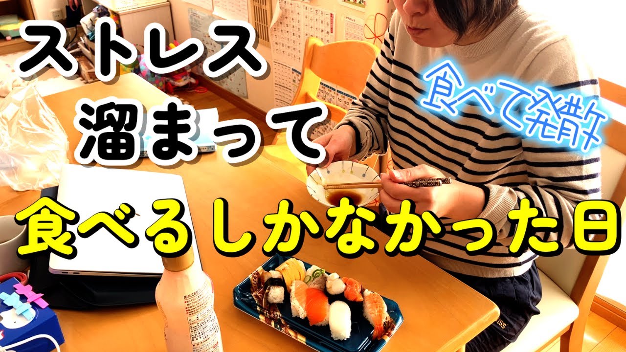【現実】ストレス溜まって食べるしかなかった日