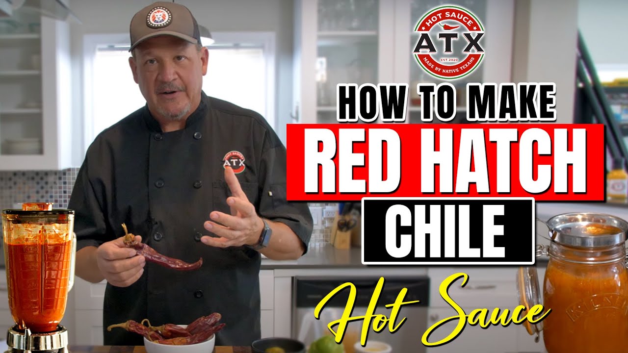 How to Make a Red Hatch Chile Hot Sauce (Quick & Easy)