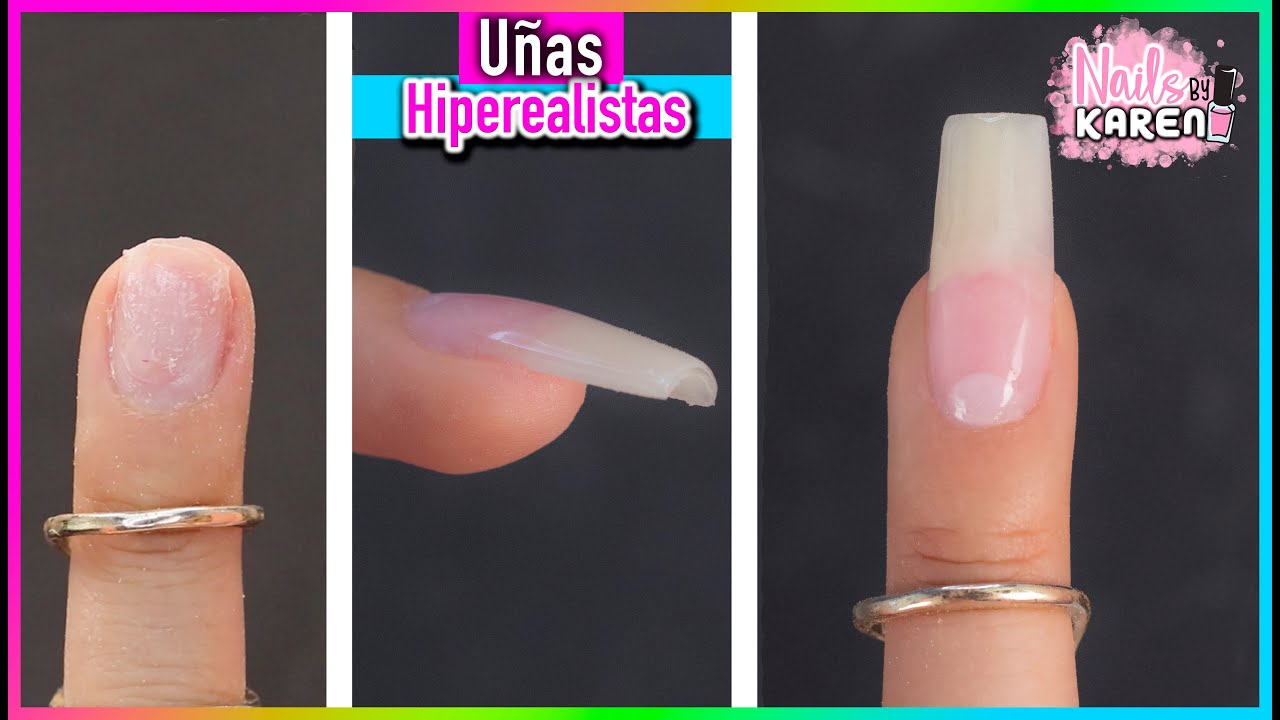 Uñas HIPER REALISTAS (Estilo Natural) - NUEVA Tendencia | NailsByKaren