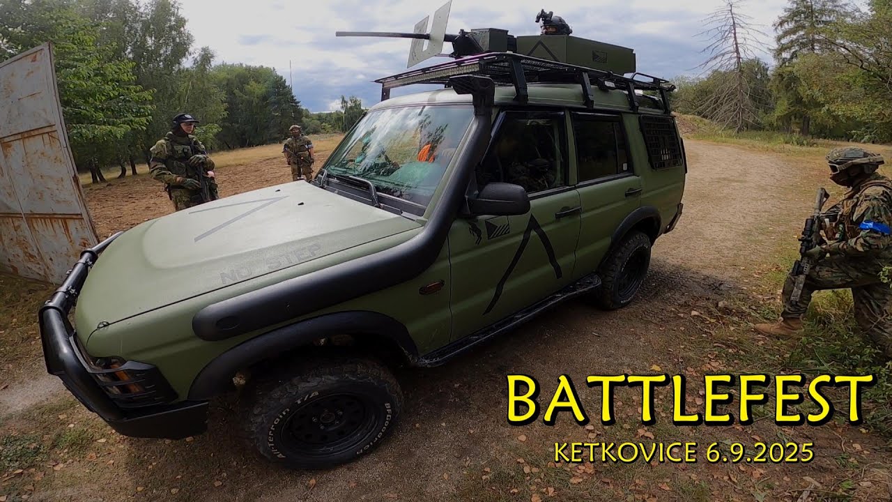 BATTLEFEST - KETKOVICE 6.9.2025 / Tesla Airsoft / Alpha Worshippers / Švanda / SR25 HPA ‪@hellarms‬