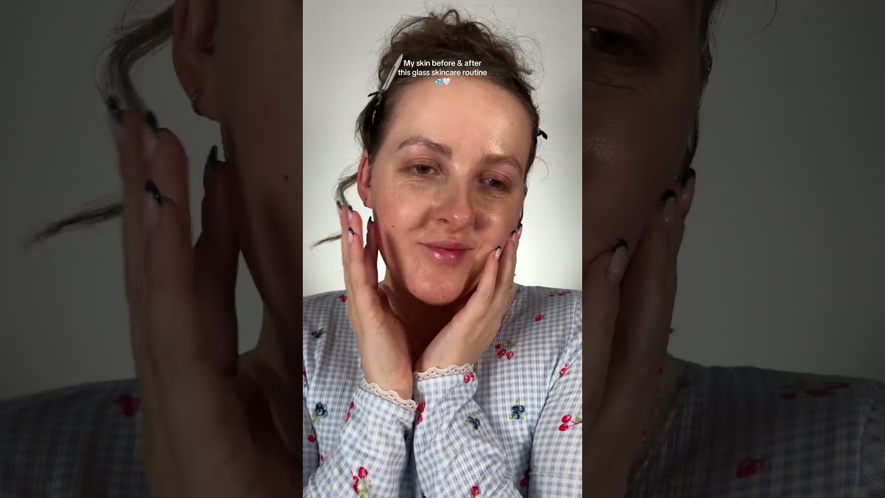 Glass skin routine 💦 #skincare