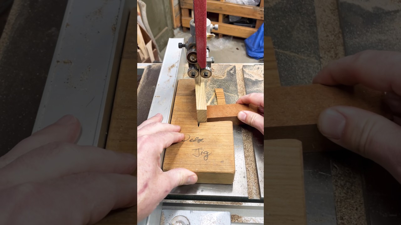 Make an Axe Wedge Jig - #stumptownaxes #diy #woodworking