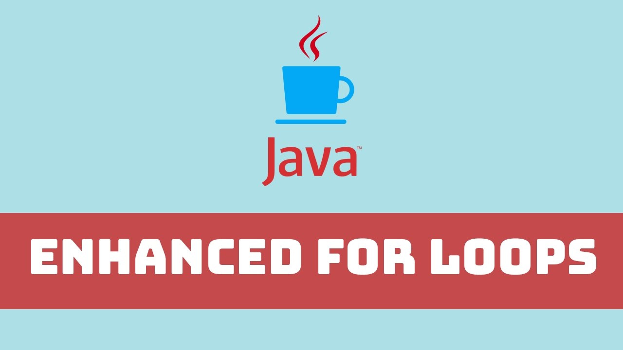 Java Programming Tutorial - Enhanced For Loops