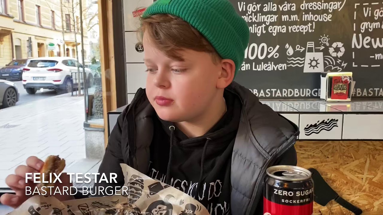 Felix testar Bastard Burgers