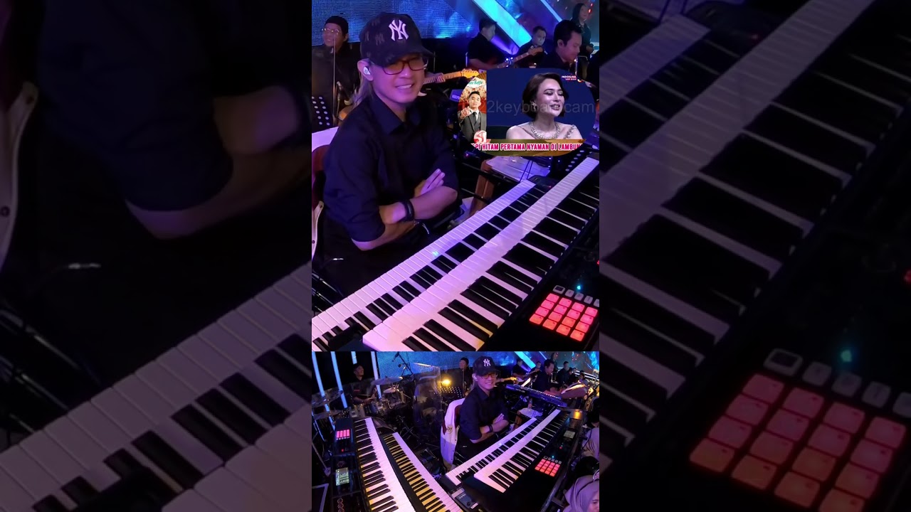 Keyboard Cam Terkesima. Valen & Lesti. #dangdutacademy7 #ip22keyboardcam 