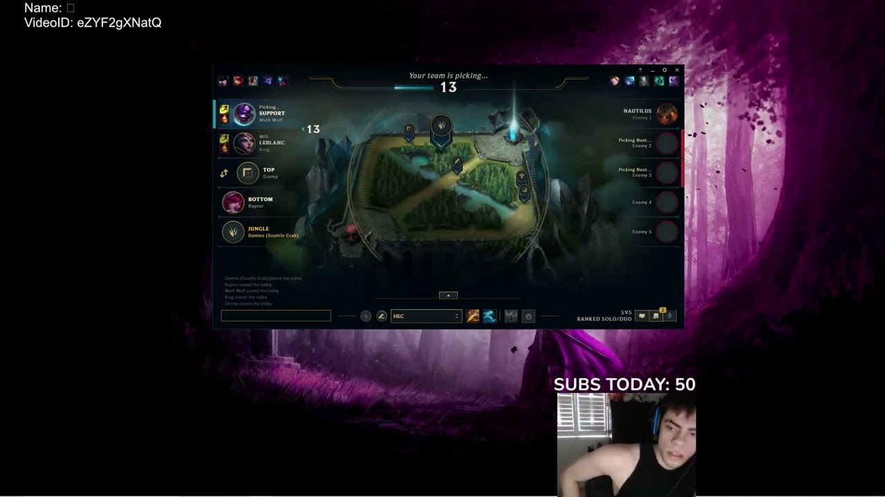 doaenel reveals dark truth about league matchmaking