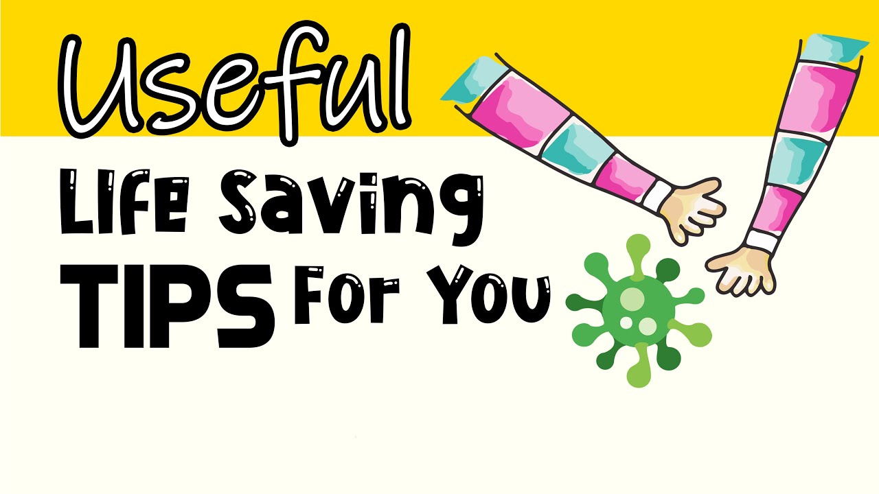 Life-saving tips | Facebook cover design Idea ✔