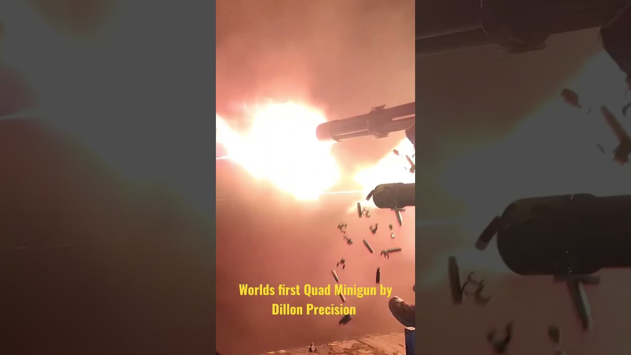 INSANE QUAD MINIGUN BY DILLON PRECISION
