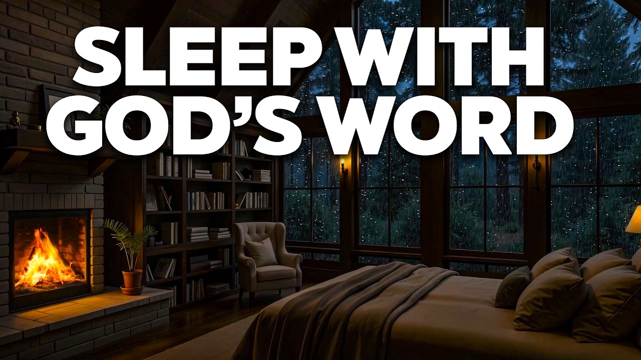 Welcome God's Presence Into Your Room | Bible Verses for a Restful Night's Sleep