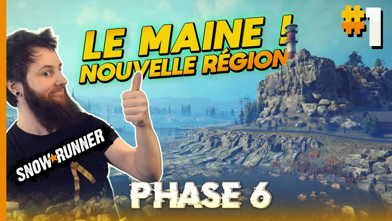 🚛NOUVELLE RÉGION! •► Snowrunner • Maine • (#1)