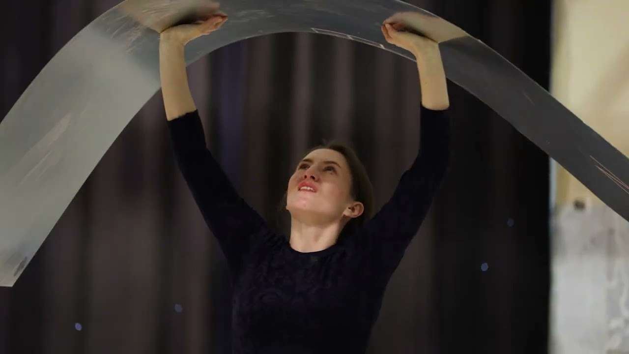Performance Walking in Circles by Yaryna Shumska