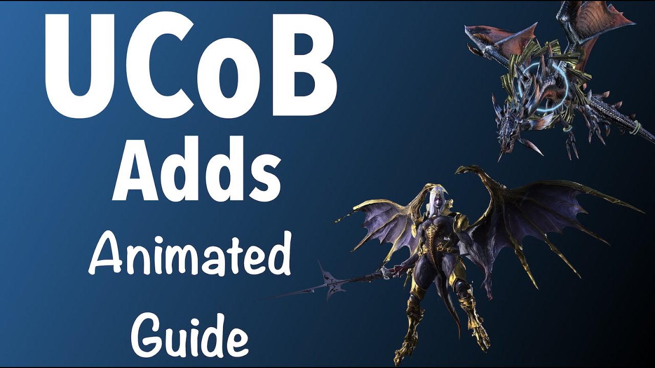 Unending Coil of Bahamut (UCoB) Ultimate Animated Guide - Adds Phase