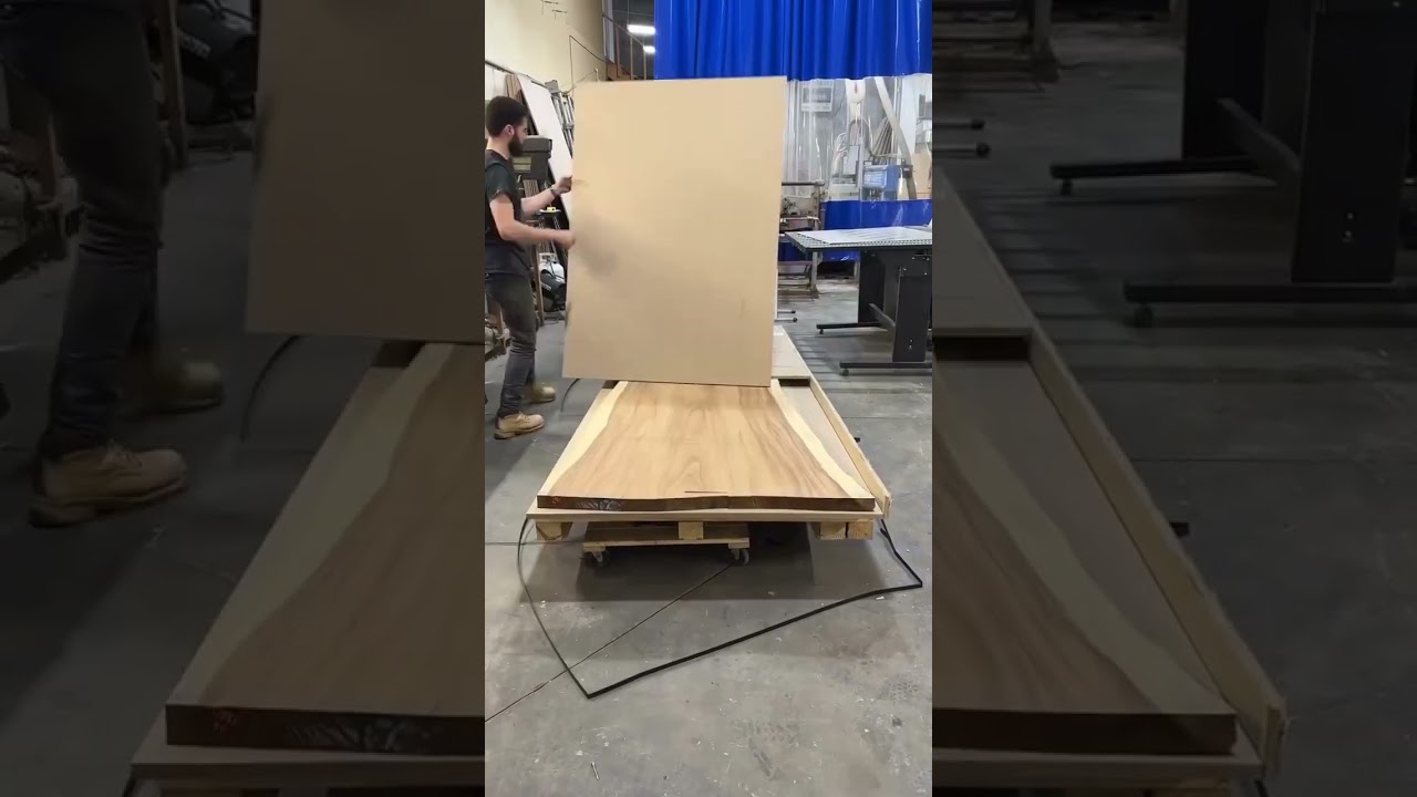 Transforming a Monkey Pod Slab into Art #woodworking