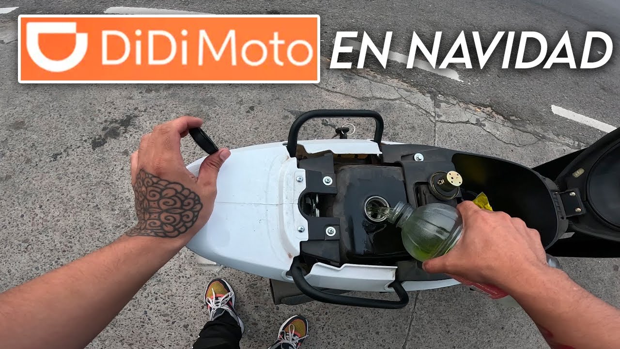Navidad con Didi Moto (me recibí de mulo?)