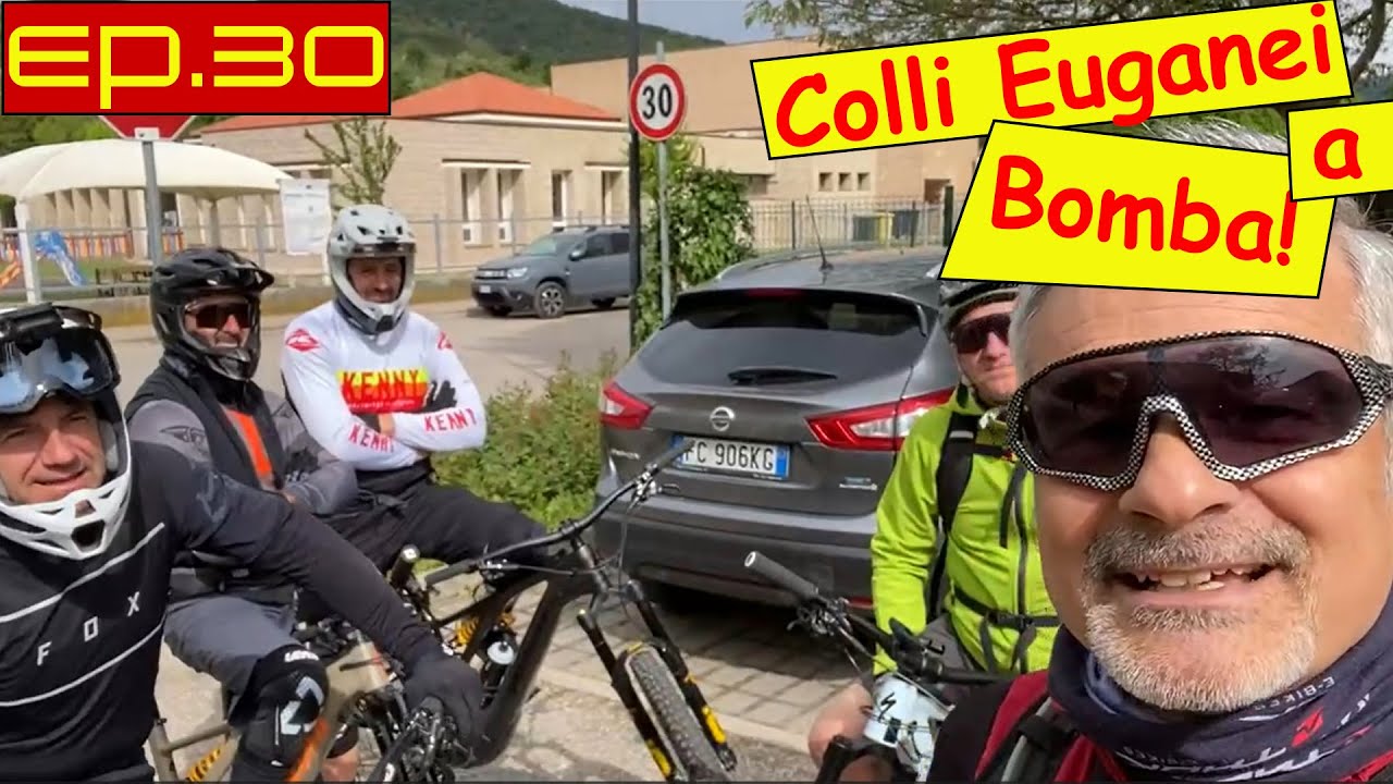 Ep.30 Colli Euganei... con botto!. Fantastici trails in mountain bike e non solo!