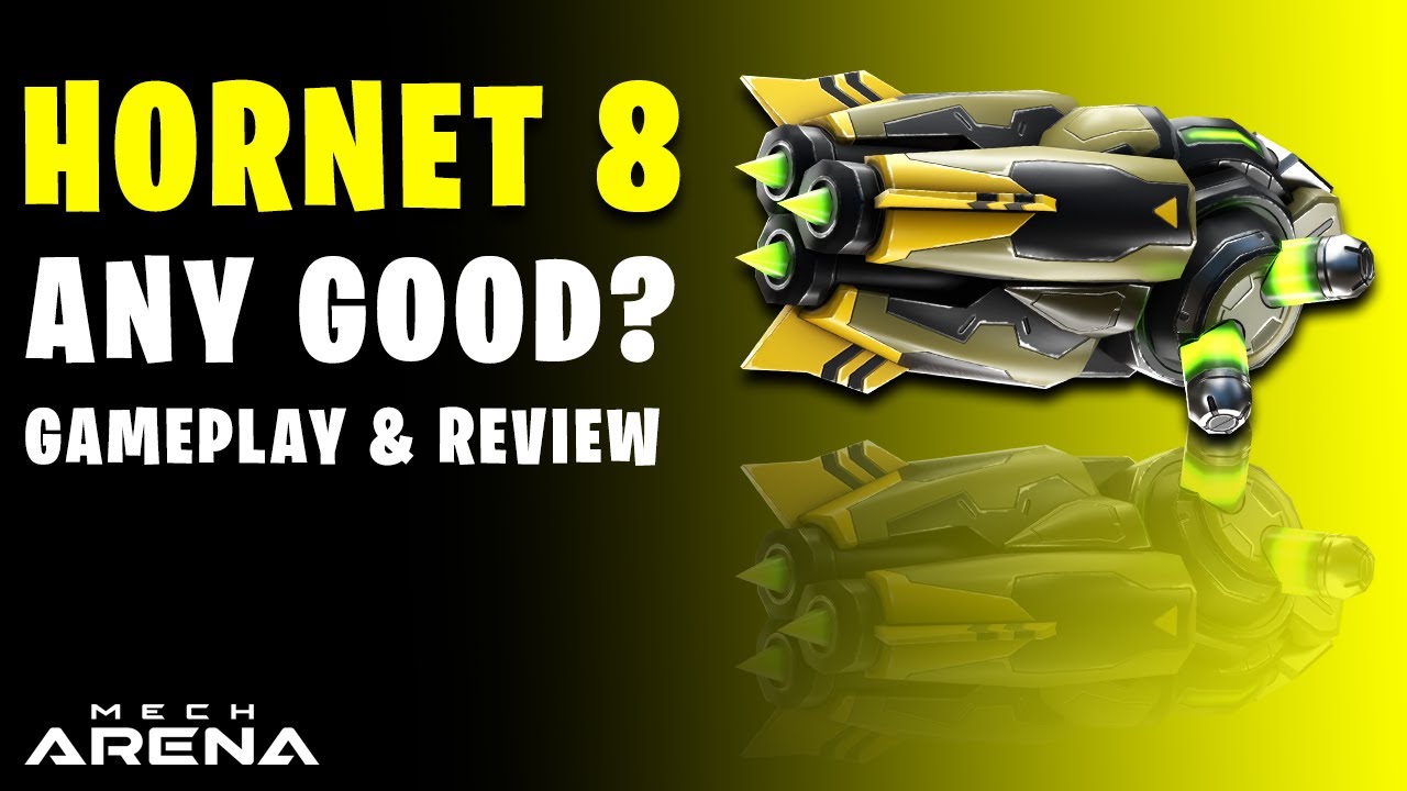 ХОРОШО ЛИ НОВОЕ ОРУЖИЕ HORNET? | Игровой процесс + Обзор | Mech Arena | Тестовый сервер