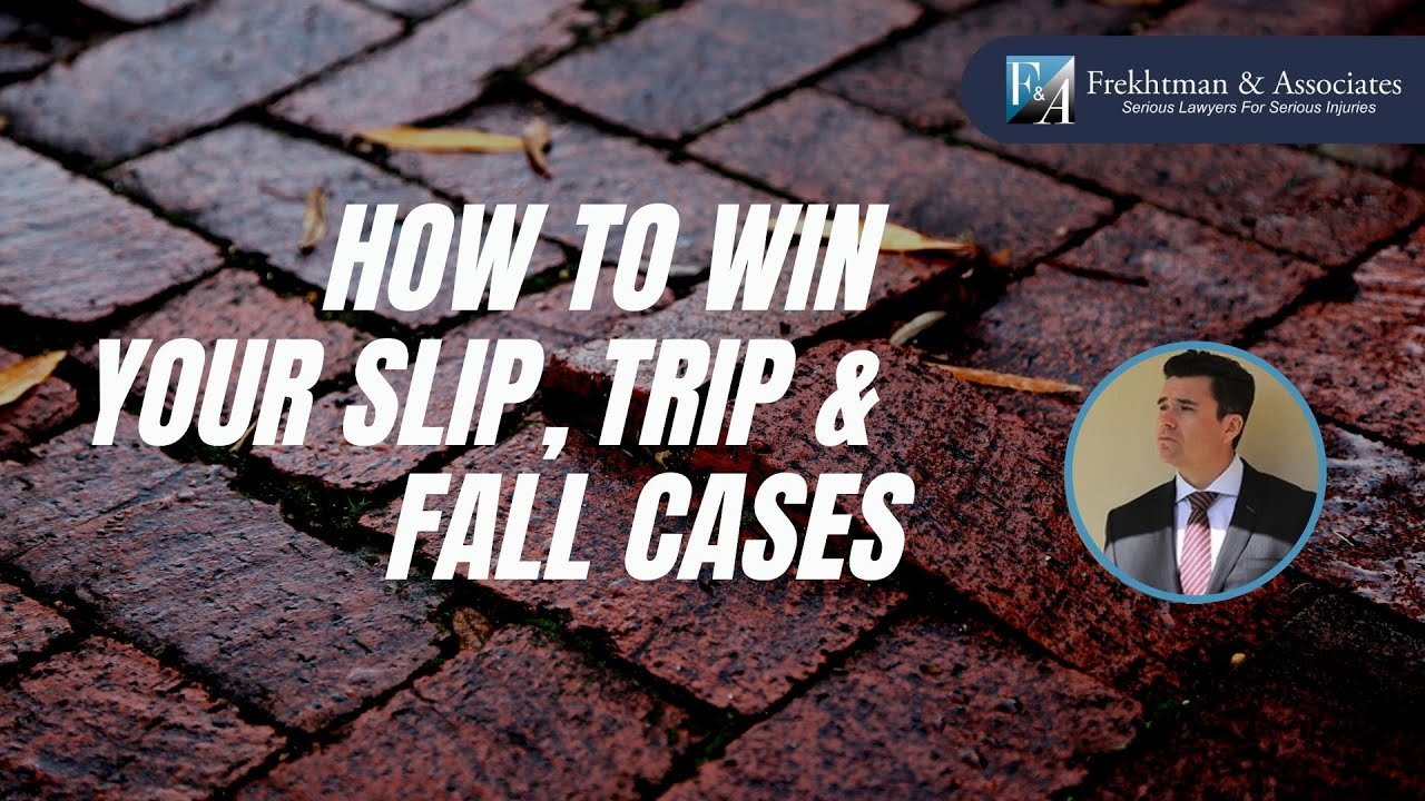 How to Win Your Slip, Trip & Fall or Ceiling Collapse Premises Case