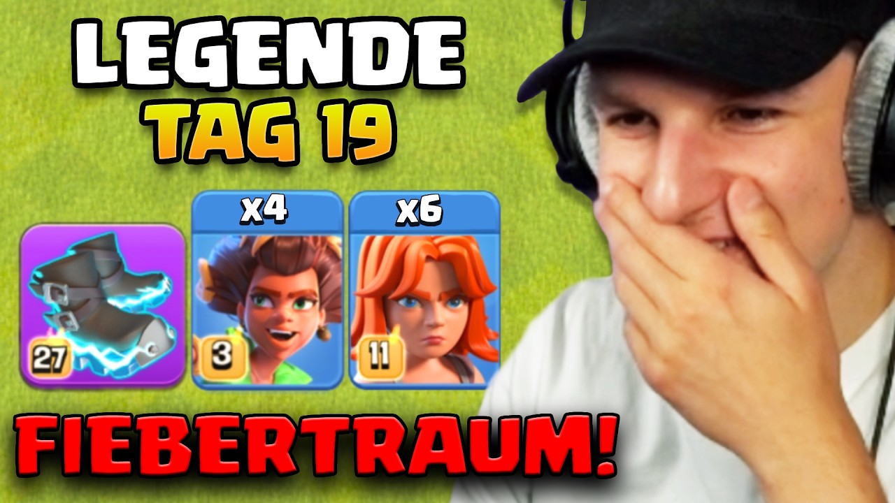 HISTORISCH SCHLECHT! 🤬 ALLE Angriffe [Tag 19] 🏆 Legenden Liga Push | byHenrik Clash of Clans