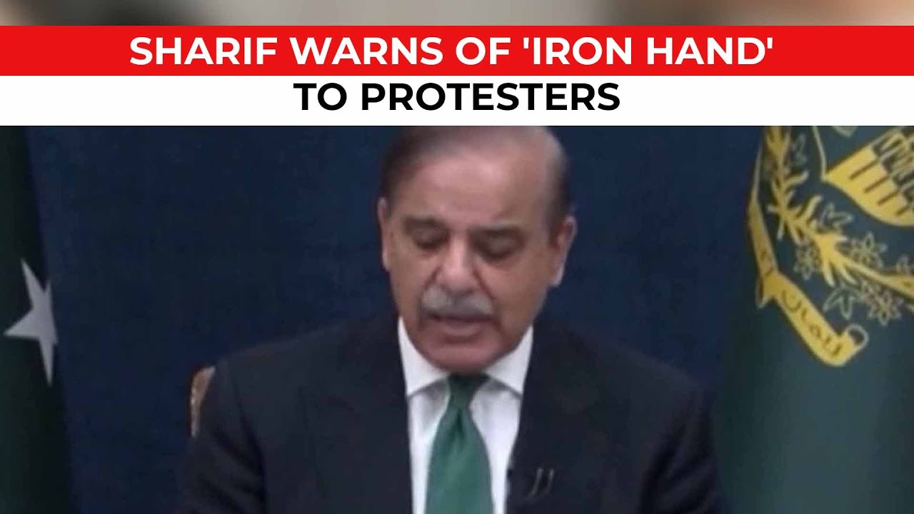 Pakistan: Shehbaz Sharif warns of 'iron hand' response to protests following Imran Khan&rsquo;s arrest