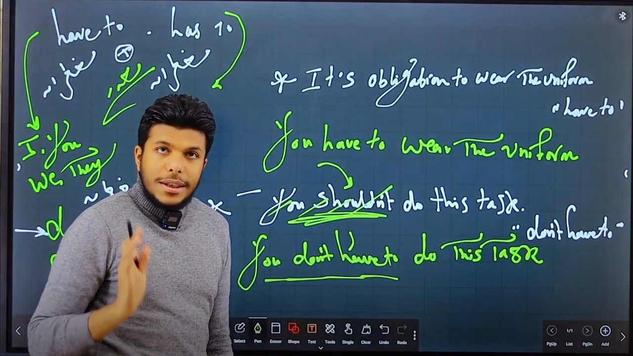 جرامر الوحدة السابعة ♥️ اولى اعدادي ♥️ الترم الثاني.