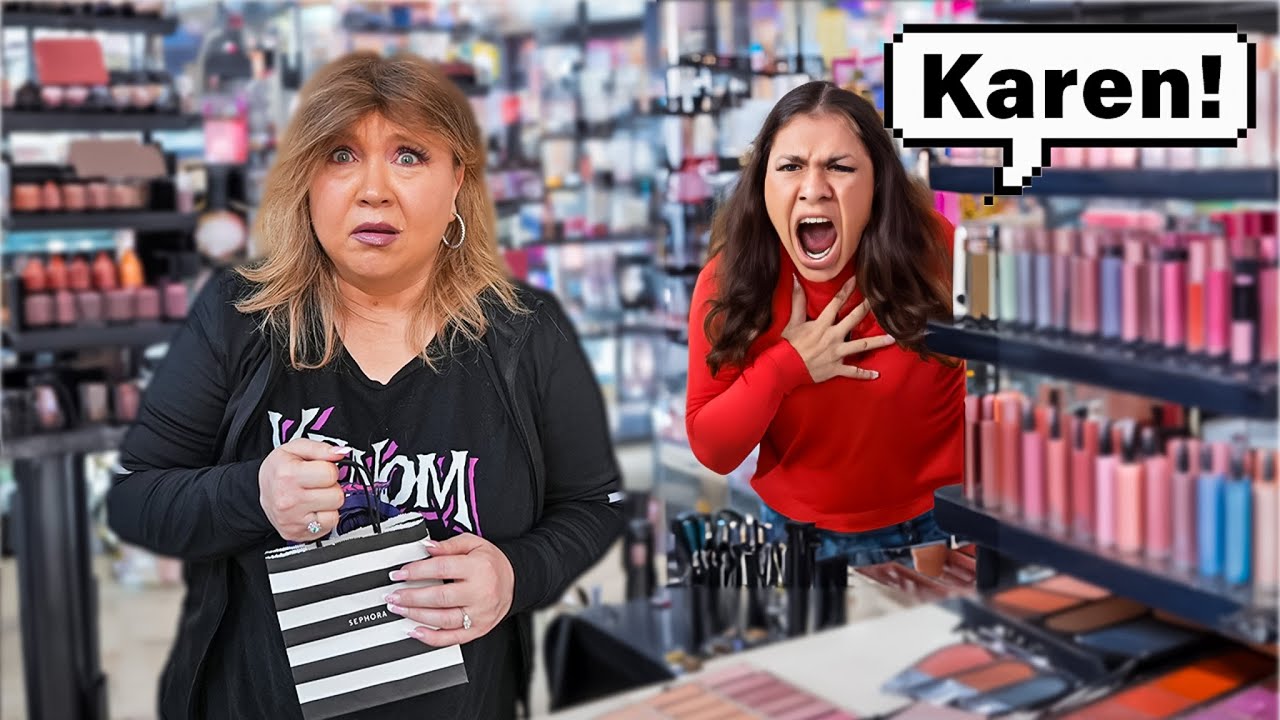 I GOT EMBARRASSED BY A KAREN IN PUBLIC !!!!!!