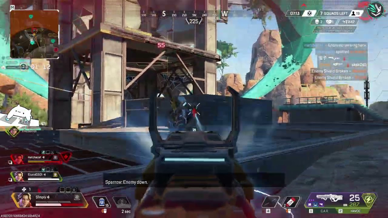 Apex - Wildcard Sparrow 8/5/9 [2470 DMG] Place#1